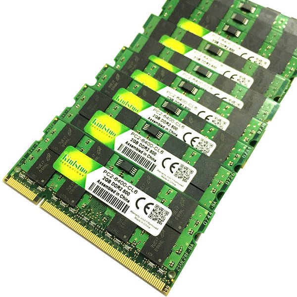 Cheap RAMs Kinlstuo New RAMs DDR2 2GB 800MHz PC 6400 memory 200pin SODIMM ddr2 2gb 667MHz PC5300 full compatible for laptop