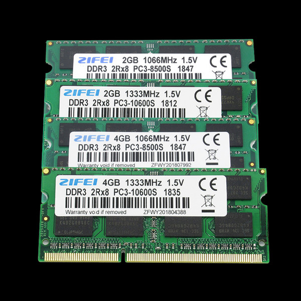 DDR3 2GB 4GB 1066 MHz 1333Mhz 1.5V CL7/9 Laptop Memory so dimm SDRAM ram