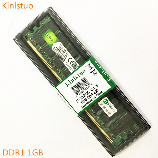 Kinlstuo New 1 DDR 400MHZ memory desktop PC 3200 1 RAM perfectly compatible with all DDR1 desktop computer Kinlstuo New 1GB