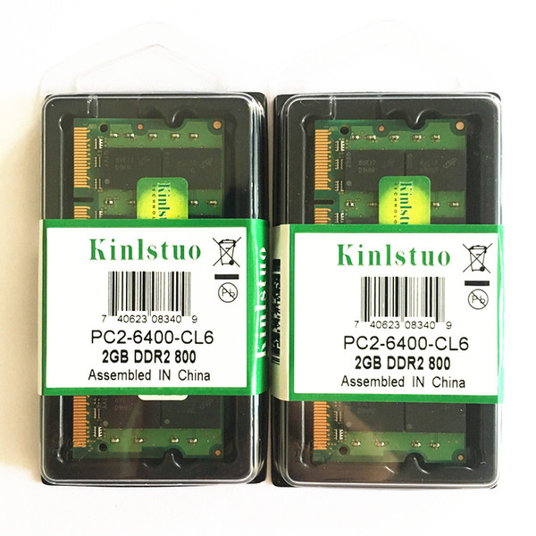 Computer Components Kinlstuo New Wholesale DDR2 2 1 PC-6400 800MHz memory ddr2 2 1 pc 5300 667MHz sodimm laptop