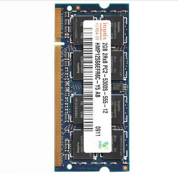 for ThinkPad E30 R51e R51 R52 SL300 SL400 SL500 T60P T43 X60 Laptop 4GB DDR2 667 RAM 2GB 2Rx8 PC2-5300S 200-PIN SODIMM memory