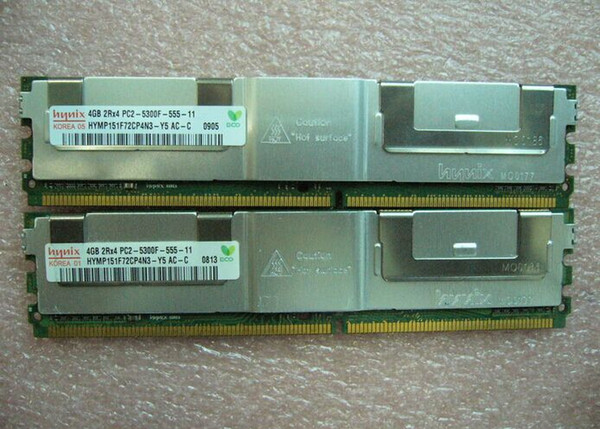 Server memory 8GB FBD 4GB DDR2 667MHZ Fully Buffered 2GB FBD PC2-5300F FOR HP BL20PG4 BL460C BL460G5 XW460C XW6400 XW6600 XW8400 XW8600 DL14