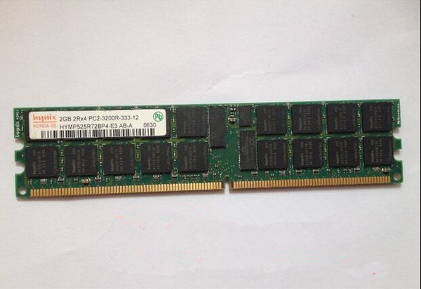 Server memory 4GB (2x 2GB) DDR2 400MHz ECC REG 2GB 2Rx4 PC2-3200R RDIMM RAM for HP WorkStation XW8200 XW6200 DL380G4 ML570G3 Server
