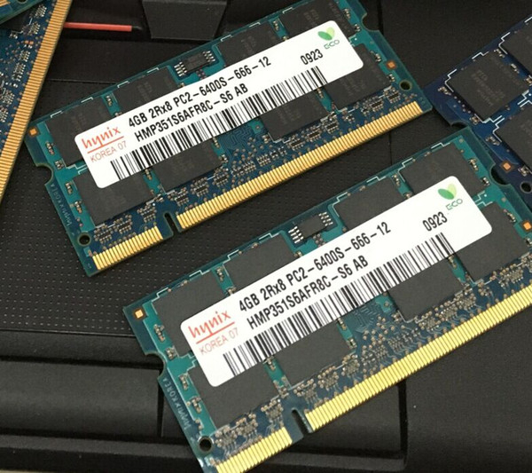 Hynix 4GB DDR2 800MHz RAM 2GB 2Rx8 PC2-6400S CL6 SODIMM 200-Pin 1GB Notebook Memory for HP 510 511 515 516 520 540 541 CQ61 CQ40 CQ41 CQ36