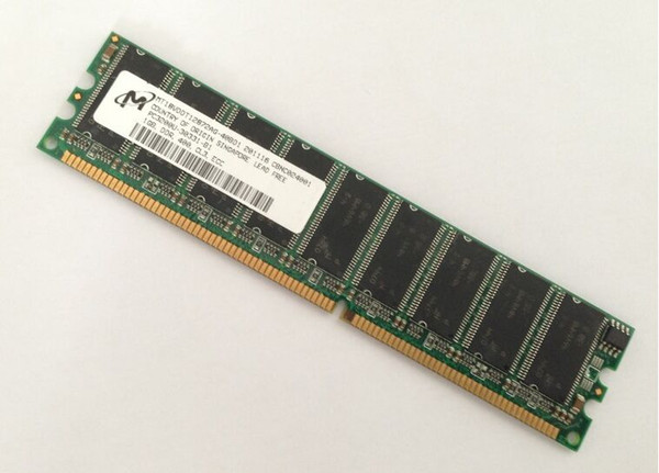 Server memory 1GB DDR 400 MHz 1GB PC3200 ECC UDIMM RAM for DELL SC400 SC700 SC750 SC360 for IBM X205 X206 X306 X325 X326 workstation memory