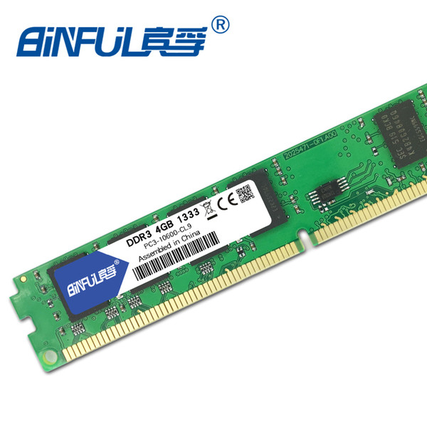 ddr3 4gb Binful orignial New DDR3 4GB 1333mhz PC3-10600 for Desktop RAM Memory 240pin compatible with Desktop for Intel and AMD