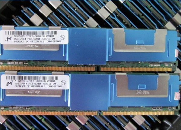 Server memory 8GB FBD PC2-5300F Fully Buffered 16GB (2x8GB) DDR2 667MHZ FOR DELL T7400N SC1430 NF500 NF600 R900 M600 R5400 T5400 T5400N T74