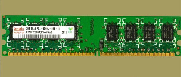 Desktops 2GB DDR2 667 RAM 4GB 2Rx8 PC2-5300u memory 1GB DDR2 667MHz for HP dc5700 dc5750 dc5800 dc7700 dc7800a dx2810 dx2708 dx2040 dx2200