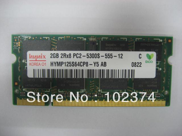 4GB DDR2 667 RAM 2GB 2Rx8 PC2-5300S 4GB sodimm memory for ThinkPad X61t X61 X300 X100e X60S X60T X61S X300 X301 T43 notebook dedicated memor