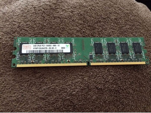 2GB DDR2 800mhz 2G 2Rx8 PC2-6400U Desktops RAM backward compatible with ddr2 667/533 for Desktop dc5700 dc5750 dc5800 dc7700 dc7800a Memory