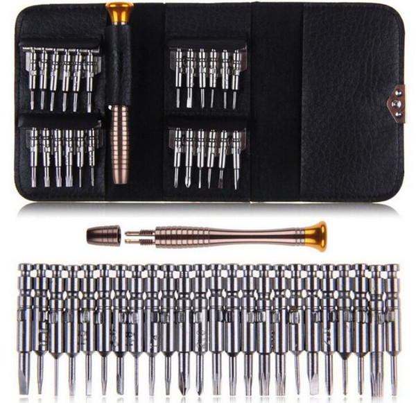 Repair Tools Mobile phone disassemble tool repair package 25 one portable screwdriver set computer phone repair tools 019