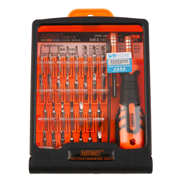 2016 new JAKEMY JM-8101 32 in 1 Precision Screwdriver Set Disassemble Laptop Phone