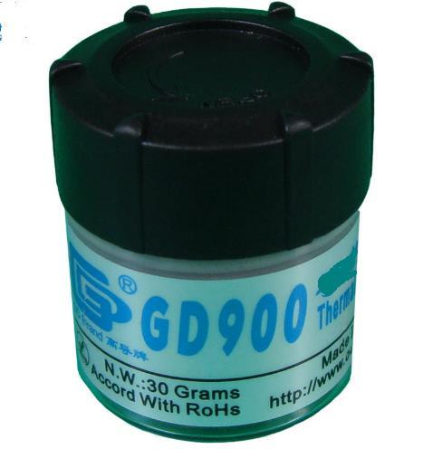 GD Brand Thermal Conductive Grease Paste Silicone GD900 Heatsink Compound Net Weight 30 Grams High Performance Gray For CPU CN30