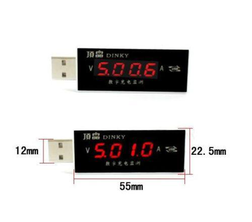 Details about USB Power Current and Voltage Tester Detector Mobile Charger Multimeter meter