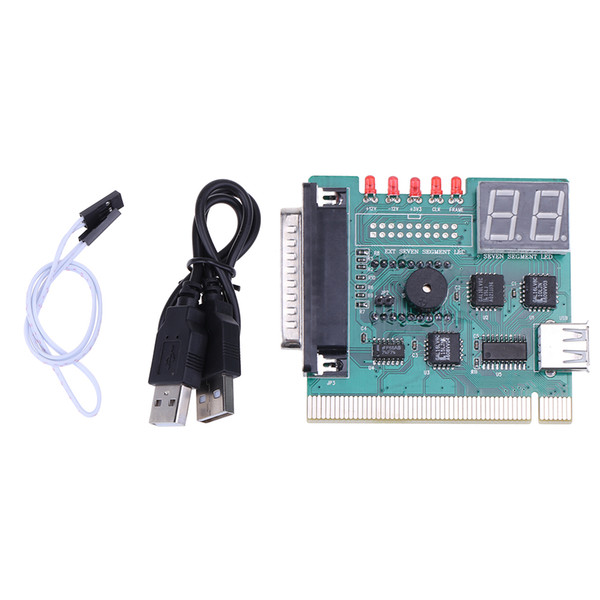 new arrival 1pc USB PCI PC Motherboard Diagnostic Analyzer POST Card with USB Connecting Cable for Notebook PC