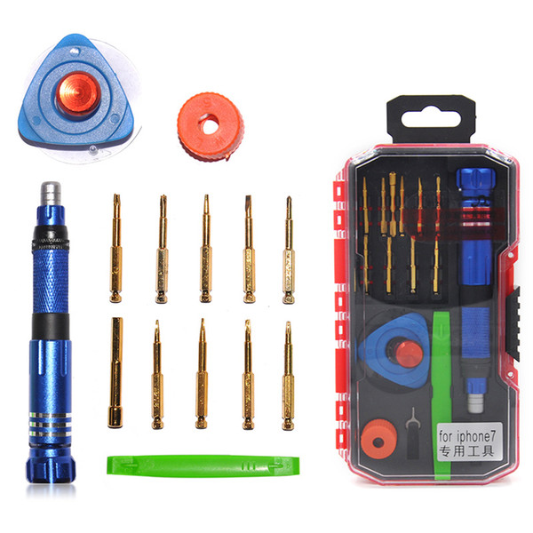 16 in 1 Magnetic Mobile Phone Repair Tool Kit Screwdriver For iMac iPad Tablet PC iPhone 7 Repair