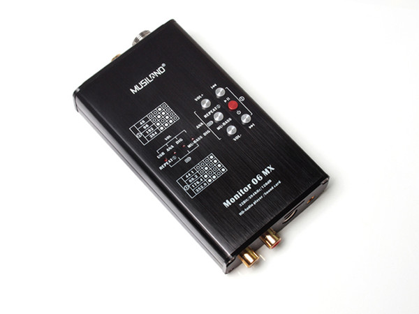 Hot New Promotions MUSILAND Monitor 06 MX 32Bit/384kHz Sound Card & HD Player Built-in Battery APE FLAC WAVE MP3