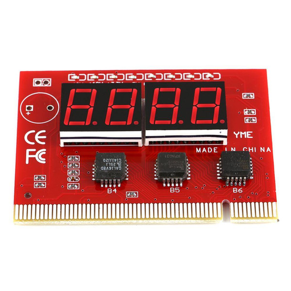 High Quality Analyze Software Computer Motherboard LED 4 Digit Analysis Diagnostic Test POST Card PCI PC Analyzer