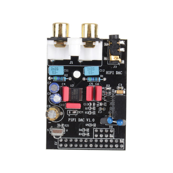 Freeshipping Raspberry pi 2 I2S Interface Special HIFI DAC Audio Sound Card Module