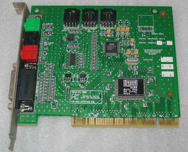 100% Tested ok AUDIO PCI 3000 ES1370 1370 / Ensoniq 1371 ES1371 ES1373 PCI /CT4750 4750 PCI 128D XP / CT4730 Creative 4730