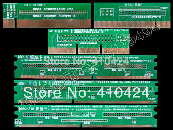 Latest Desktop 6 card Resistance Card suit most commonly used to fight the resistance motherboard repair tool repair tools order<$18no track