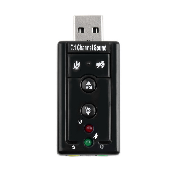 2022new Mini USB 2.0 3DExternal 7.1 ChannelVirtual 12MbpsAudio Sound Card AdapterWholesale