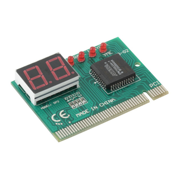 Freeshipping 10pcs In stock! New PC diagnostic 2-digit pci card motherboard tester analyzer post code for computer PC Newest