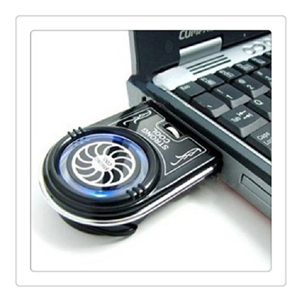 Elf radiator USB fan notebook internal cooling fan Color Black High Quality For PC Hot Sale Wholesale