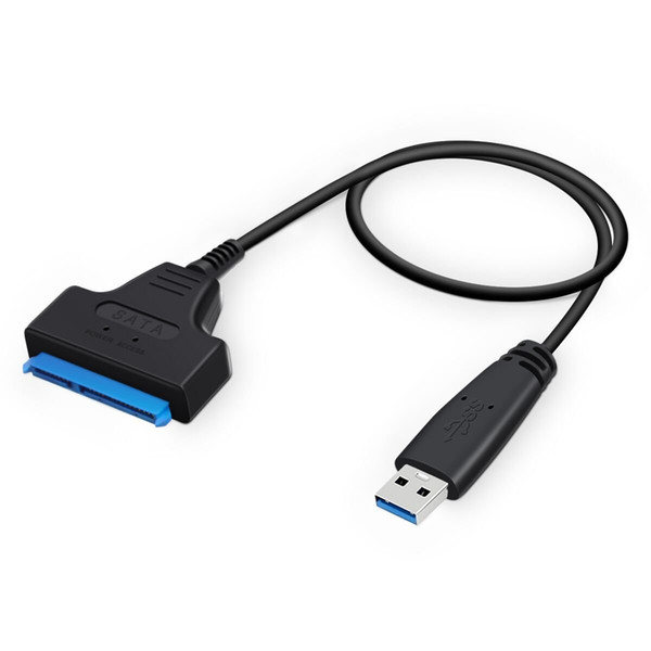 USB 3.0 to SATA 22Pin Converter Adapter Cable for 2.5 Inch Hard Drive Disk HDD and Solid State Disk SSD Supports UASP SATA I