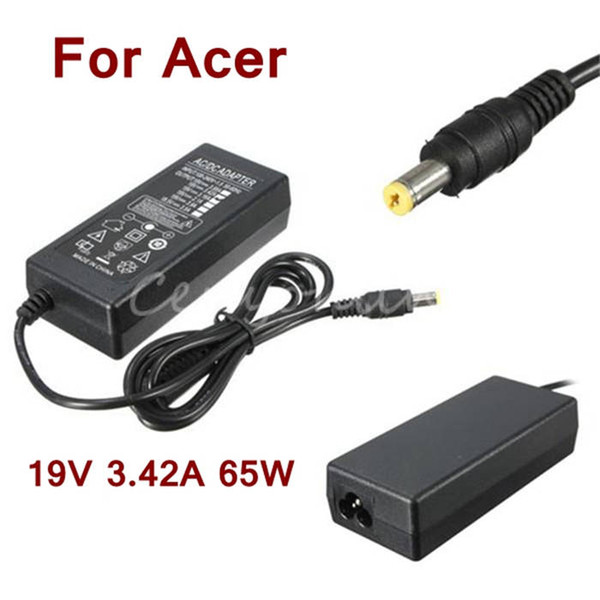 New Arrival AC Adapter Converter 19V 3.42A 65W Power Supply Charger Cord for Acer Gateway Aspire 1640 1400 5.5mm*1.7mm