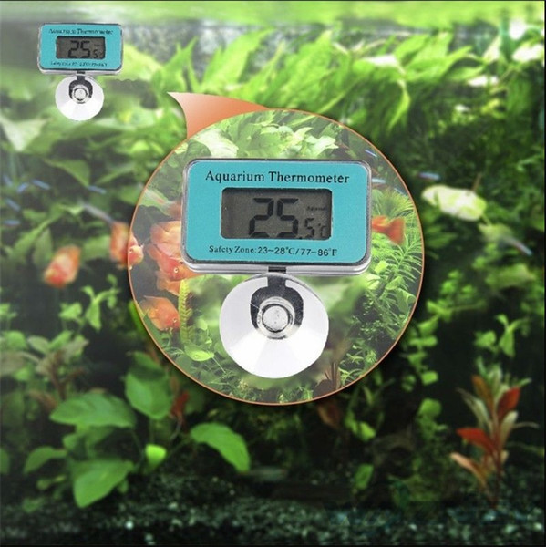 LCD Digital Fish Tank Aquarium LCD Submersible Thermometer Temperature Meter