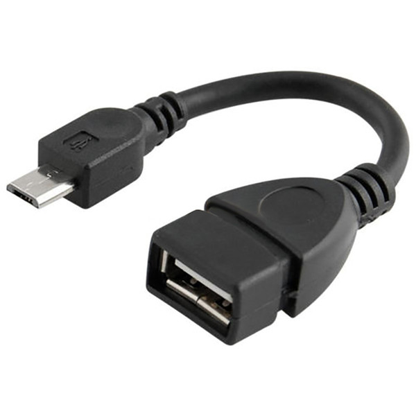 Hot Product PC Micro USB Cable Male Host to USB Female OTG Adapter for Android for Tablet Phone for PDA Drop Shipping