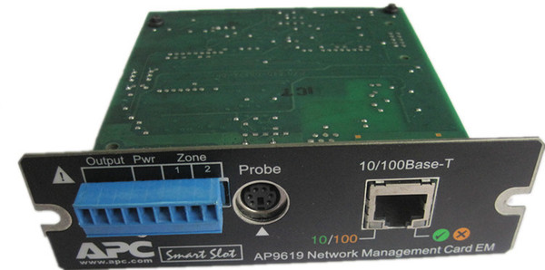 APC boxed AP9619 network intelligent management card APC UPS power module card AP9619 network adapter