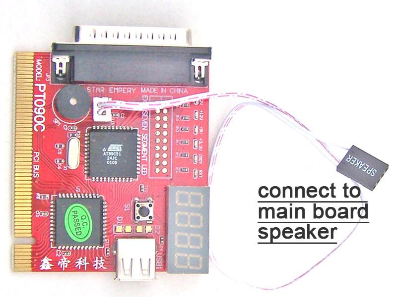 PCI&LPC+USB port, 4Bit display PC POST Analyzer card debug card POST code card test card