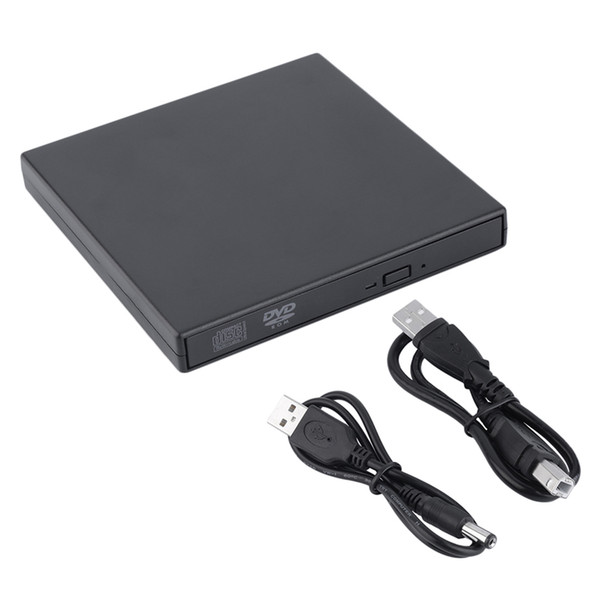 New and high quality USB 2.0 External DVD Combo CD-RW Burner Drive CD±RW DVD ROM Black