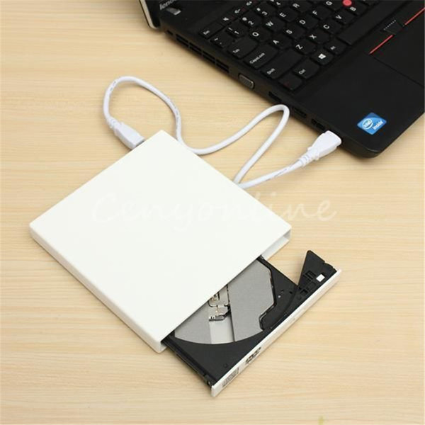 2017New USB 2.0 External Optical DVD Drive Combo CD RW Burner Writer Recorder Portatil DVD ROM Player for Laptop pc Windows 7/8