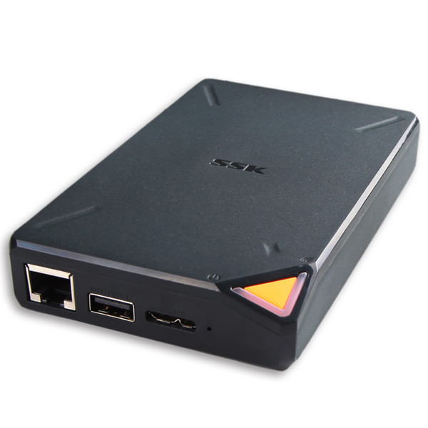 SSK SSM F200 Portable Wireless External hard Drive hard disk smart drive 1TB Cloud Storage 2.4GHz WiFi Remote access