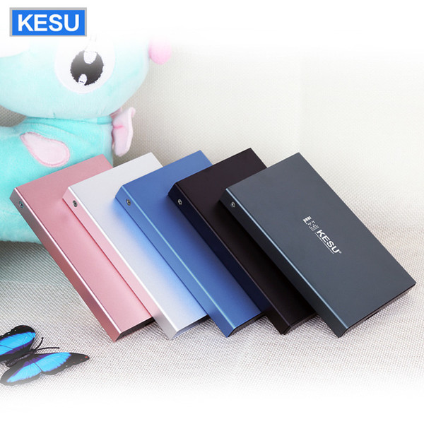 KESU External Hard Drive Disk HDD USB2.0 60g 160g 320g 500g 1tb 2tb HDD Storage for PC Mac Tablet Xbox PS4 TV box 6 Color