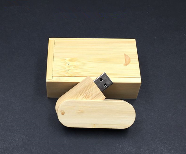 Wooden Mini USB Drives 4G 8G 16G 32G USB2.0 Memory Sticks Customed Logo Flash Drives For Gift Without Box