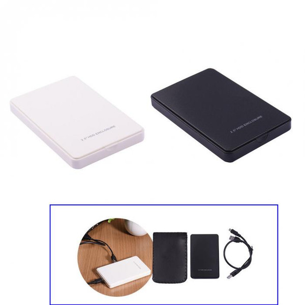 2.5 Inch External SATA Hard Disk Drive SSD Case 2TB USB 2.0 HDD Enclosure XXM8