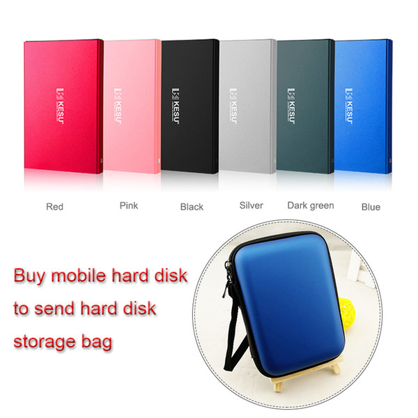 Original KESU 2.5 Inch External Hard Drive Storage500G USB3.0 1TB HDD Portable External HD Hard Disk for Desktop Laptop Server