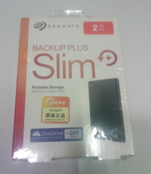 Free shipping 2TB Portable External Hard Drive USB3.0 2.5