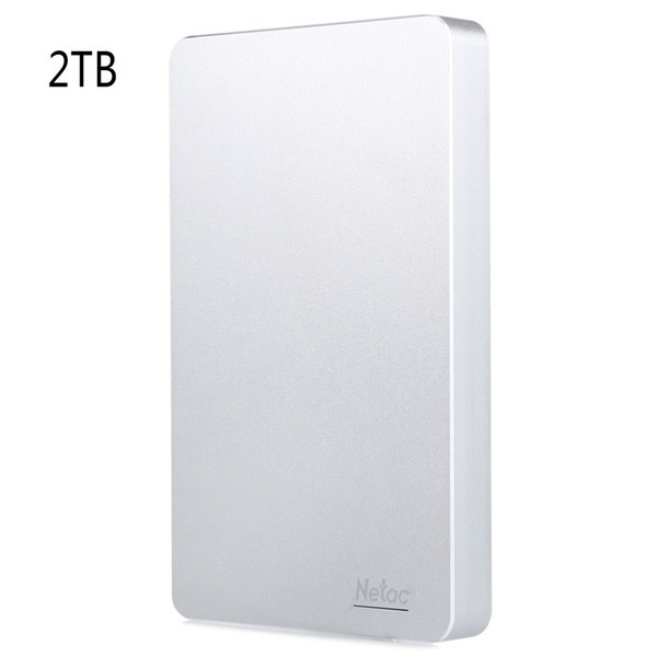 Wholesale- Netac K330 USB 3.0 External HDD 500GB 1TB 2TB HD Disc Storage Devices External Metal Material Disk Drive