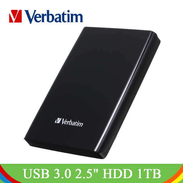 Verbatim 1TB USB3.0 2.5 In Portable HDD Mobile External Storage Hard Drive For Desktop Laptop 1 TB USB 3.0 2.5-In Portable HDD