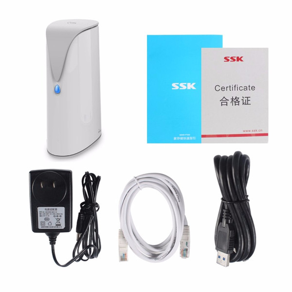 SSK SSM-F100 3TB High-Capacity Hard Drives Wireless HDD WIFI Smart Memory External Hard Drives For Desktop Laptop Server