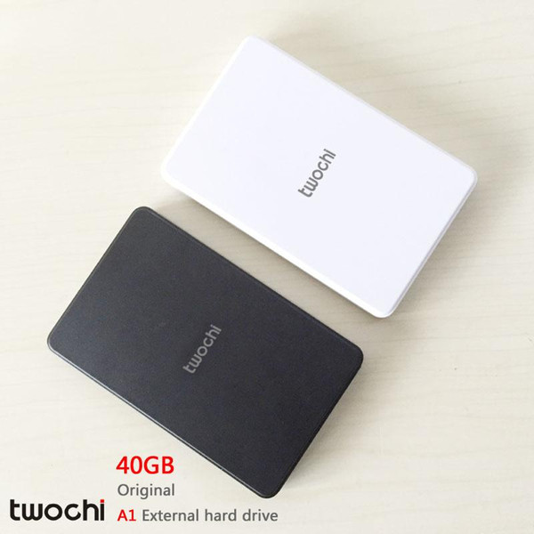 Free shipping New Styles TWOCHI A1 Original 2.5'' External Hard Drive 40GB Portable HDD Storage Disk Plug and Play On Sale