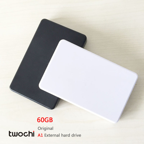 Free shipping New Styles TWOCHI A1 Original 2.5'' External Hard Drive 60GB Portable HDD Storage Disk Plug and Play On Sale