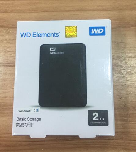 Free shipping 2TB Portable External Hard Drive USB3.0 2.5