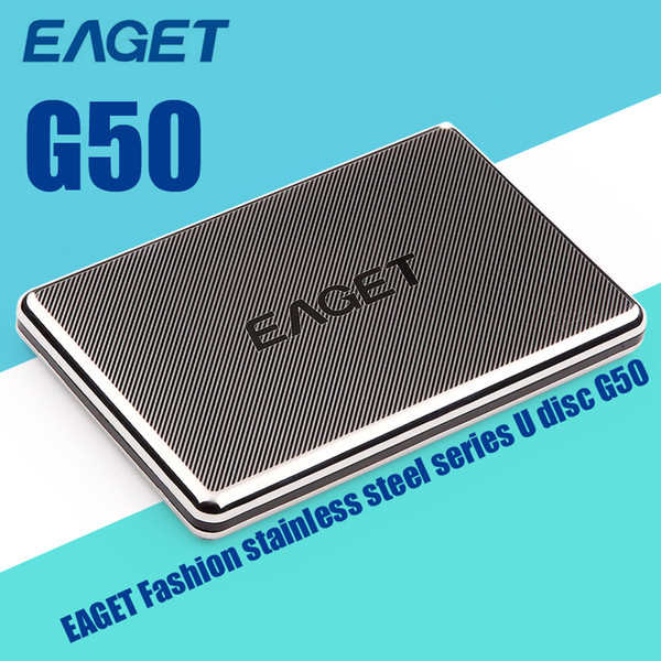 Wholesale- Hot Sale Eaget G50 External Hard Drive 500GB/1TB High Speed HDD Case Desktop Laptop Mobile Hard Disk Free Shipping