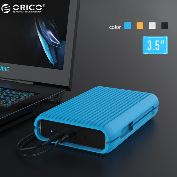 ORICO MS35 1/2/3/4 TB USB3.1 Gen2 TYPE-C 3.5 In 10Gbps High-Speed Shockproof External Hard Drives HDD Desktop Mobile Hard Disk